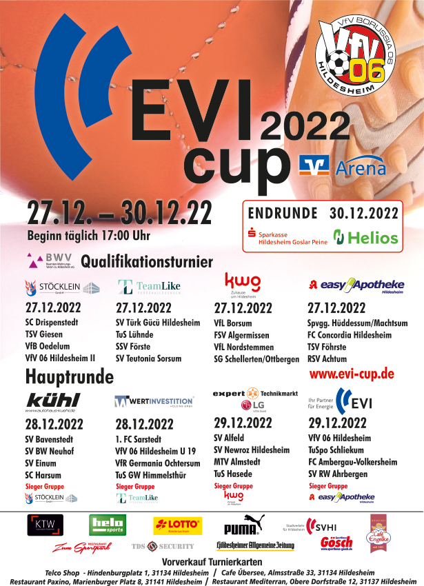 Plakat EVI 2022 Cup A3
